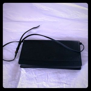 Louis Viitton Honfleur Epi Clutch with strap